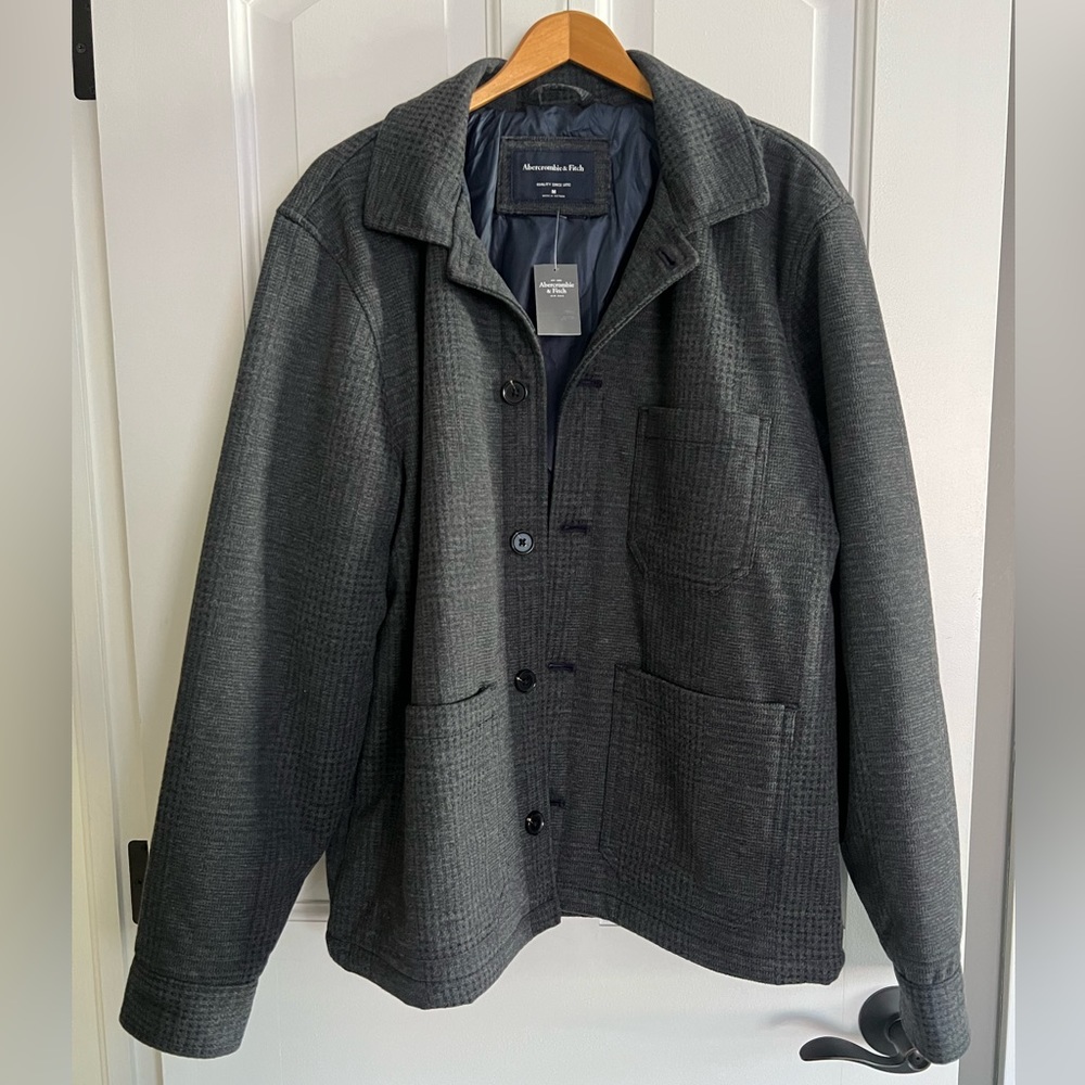 Abercrombie & Fitch Double-breasted Men’s Coat Size Medium - new with tags